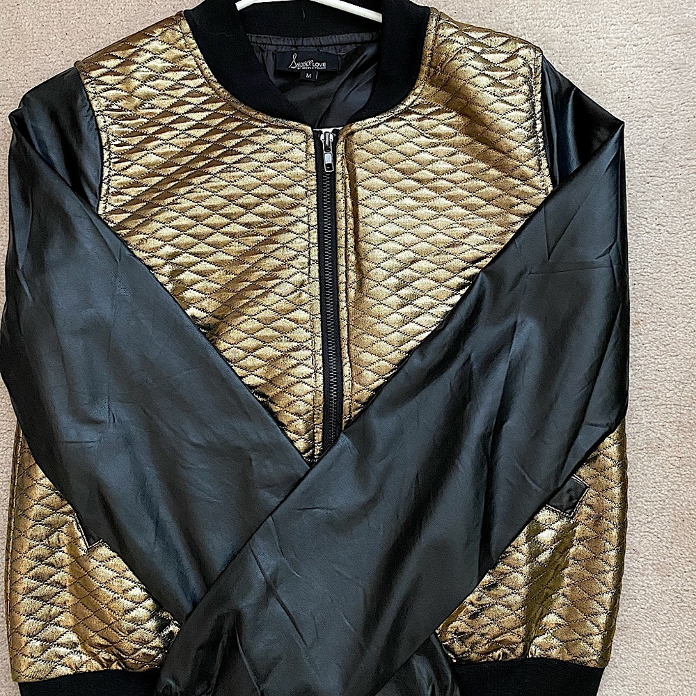 Jersey Shore’s - The Snooki Shop brand gold jacket